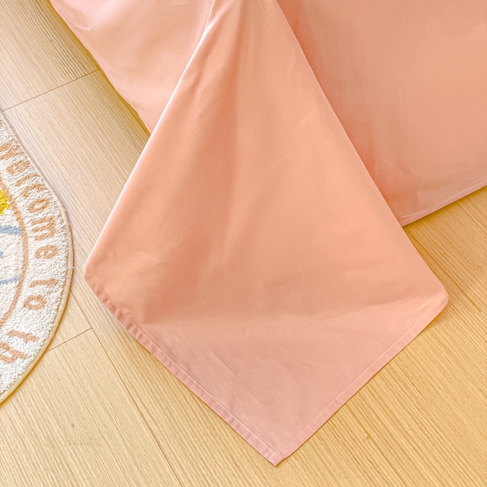 91家纺网 家纺一手货源 找家纺 2023-2024新款13070全棉好卖花型套件系列-单床单 荷枝桃桃