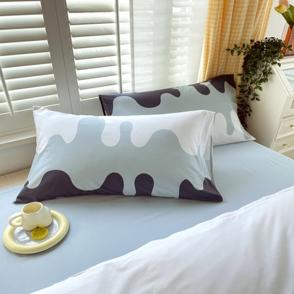 91家纺网 家纺一手货源 找家纺 （总）2023-2024新款13070全棉好卖花型套件系列-单枕套