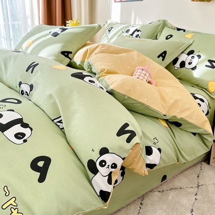 91家纺网 家纺一手货源 找家纺 （总）天之爱 2025新款全棉印花四件套