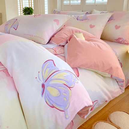 91家纺网 家纺一手货源 找家纺 （总）2023-2024新款13070全棉好卖花型套件系列-单被套