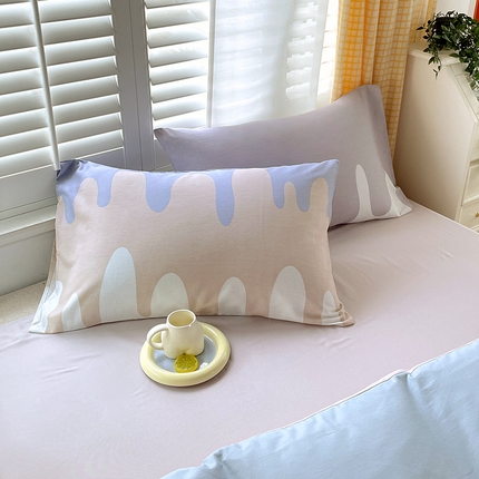 91家纺网 家纺一手货源 找家纺 （总）2023-2024新款13070全棉好卖花型套件系列-单枕套