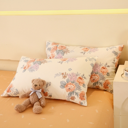 91家纺网 家纺一手货源 找家纺 （总）2023-2024新款13070全棉好卖花型套件系列-单枕套