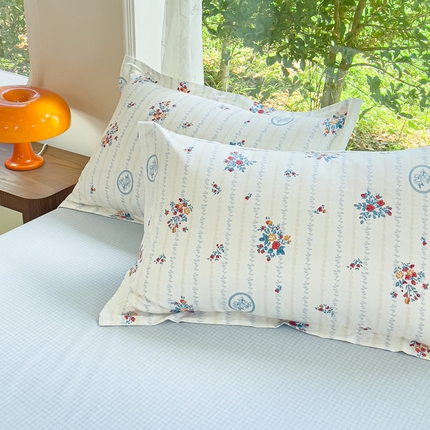 91家纺网 家纺一手货源 找家纺 （总）2023-2024新款13070全棉好卖花型套件系列-单枕套