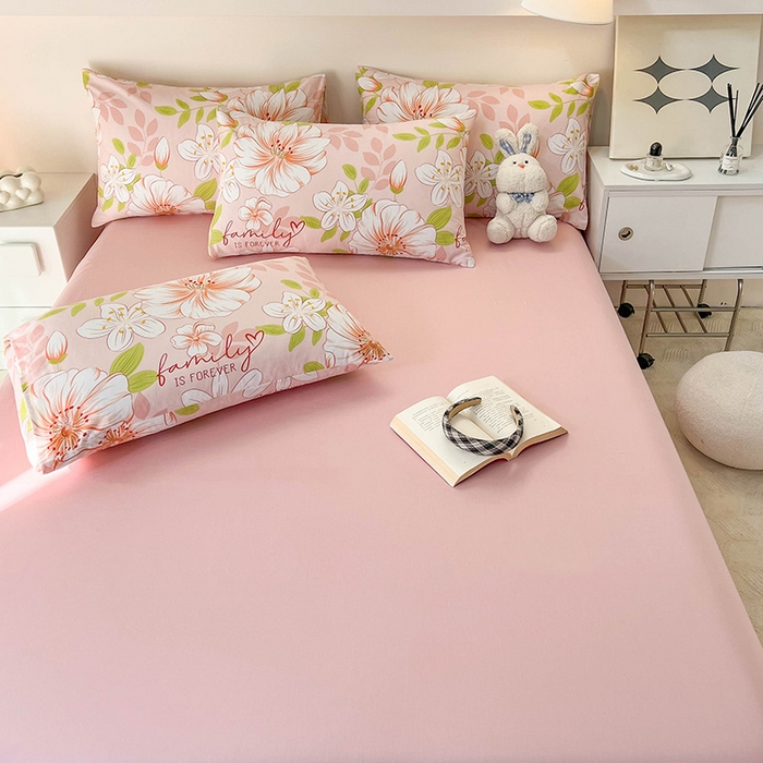 91家纺网 家纺一手货源 找家纺 2023-2024新款13070全棉好卖花型套件系列-单枕套 繁花之恋