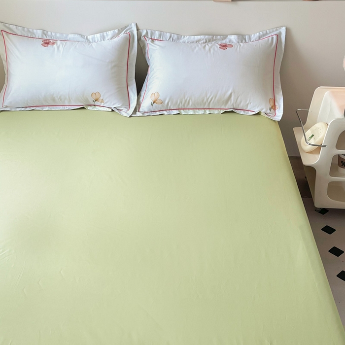 91家纺网 家纺一手货源 找家纺 2025新款13376宽幅全棉印花单床单系列可定制 缤纷果