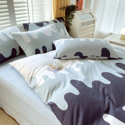 91家纺网 家纺一手货源 找家纺 （总）2023-2024新款13070全棉好卖花型套件系列-单床笠