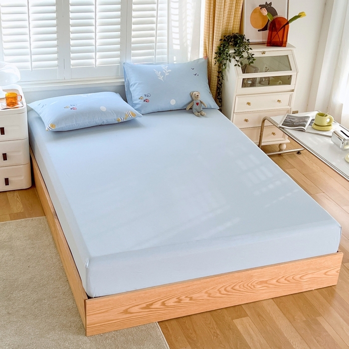 91家纺网 家纺一手货源 找家纺 （总）2023-2024新款13070全棉好卖花型套件系列-单床笠