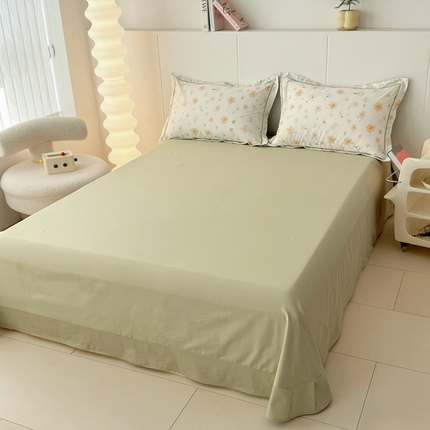 91家纺网 家纺一手货源 找家纺 （总）2025新款13376宽幅全棉印花单床单系列可定制