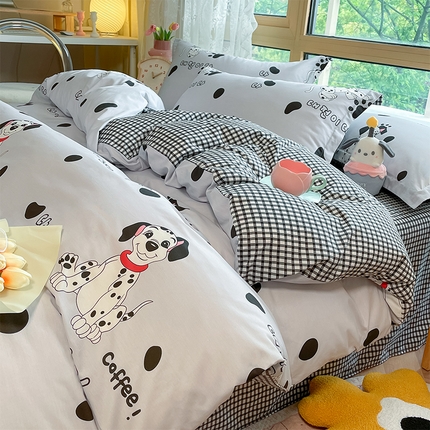 91家纺网 家纺一手货源 找家纺 （总）2023-2024新款13070全棉好卖花型套件系列-单被套