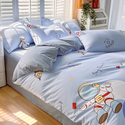 91家纺网 家纺一手货源 找家纺 （总）2023-2024新款13070全棉好卖花型套件系列-单被套