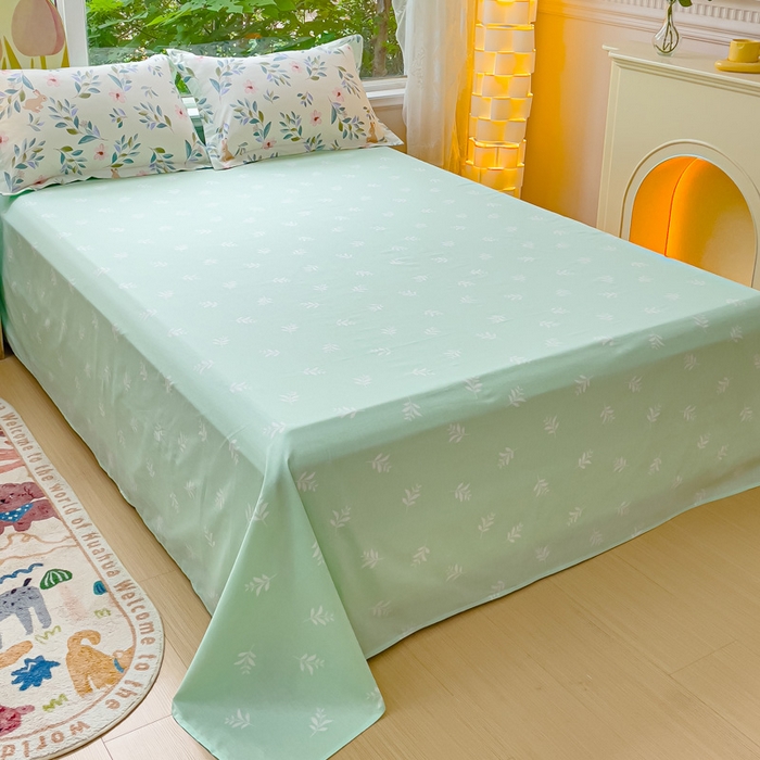 91家纺网 家纺一手货源 找家纺 2023-2024新款13070全棉好卖花型套件系列-单床单 莫妮卡