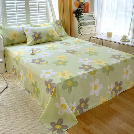 91家纺网 家纺一手货源 找家纺 （总）2023-2024新款13070全棉好卖花型套件系列-单床单