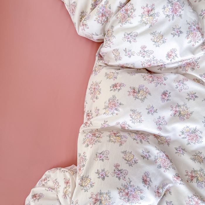 91家纺网 家纺一手货源 找家纺 金米诺 2024款A类有氧针织棉双层纱加厚四件套 晨汐