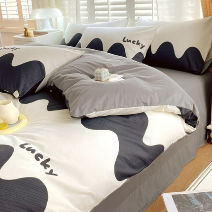 91家纺网 家纺一手货源 找家纺 （总）2023-2024新款13070全棉好卖花型套件系列-单被套