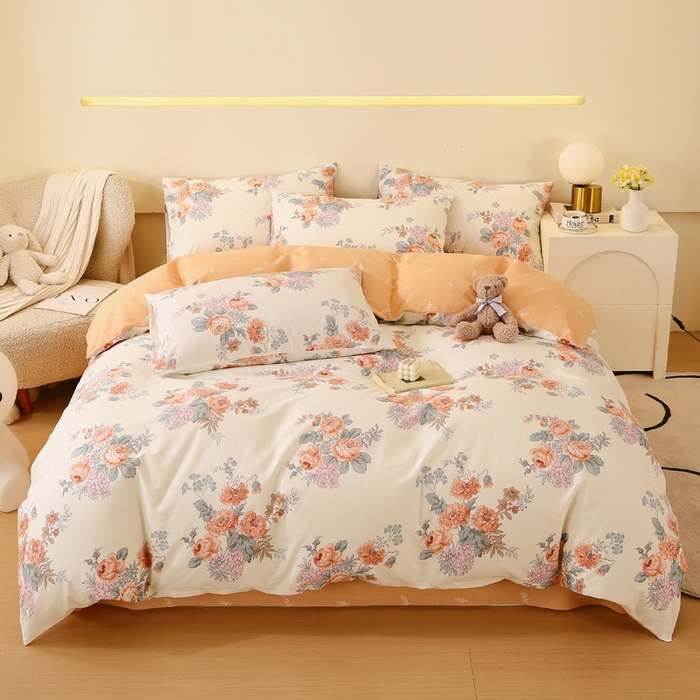 91家纺网 家纺一手货源 找家纺 （总）2023-2024新款13070全棉好卖花型套件系列-单床单