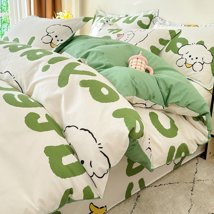 91家纺网 家纺一手货源 找家纺 （总）天之爱 2025新款全棉印花四件套