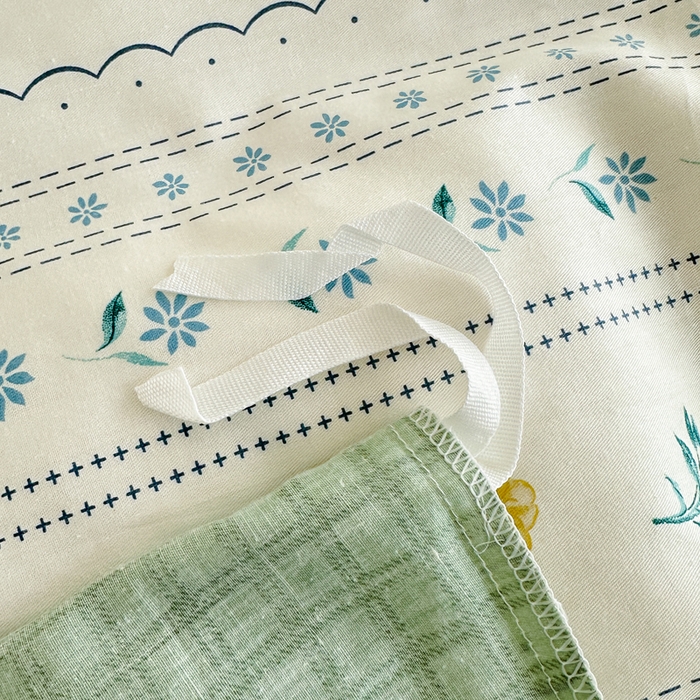 91家纺网 家纺一手货源 找家纺 天之爱 2025新款全棉印花四件套 花语初晴