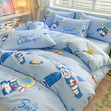 91家纺网 家纺一手货源 找家纺 （总）2023-2024新款13070全棉好卖花型套件系列-单被套