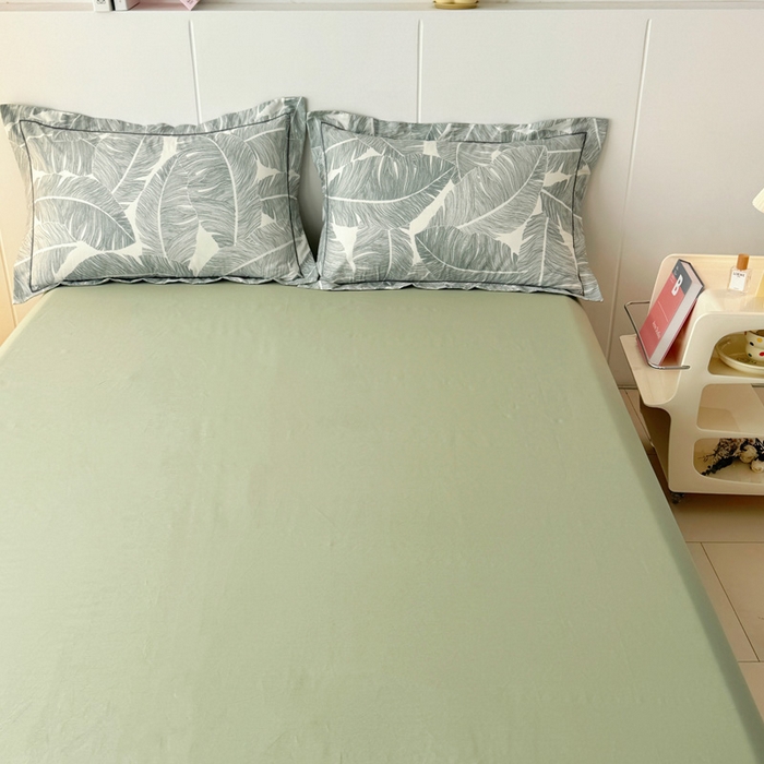 91家纺网 家纺一手货源 找家纺 2025新款13376宽幅全棉印花单床单系列可定制 春和