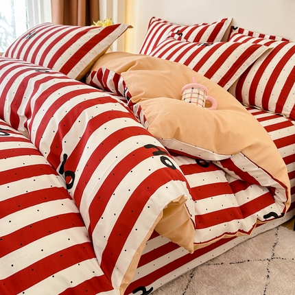 91家纺网 家纺一手货源 找家纺 （总）天之爱 2025新款全棉印花四件套