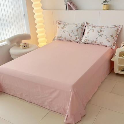 2025新款13376宽幅全棉印花单床单系列可定制 锦夏