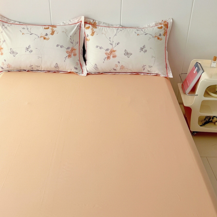 91家纺网 家纺一手货源 找家纺 2025新款13376宽幅全棉印花单床单系列可定制 花弄影-米