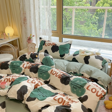 91家纺网 家纺一手货源 找家纺 （总）2023-2024新款13070全棉好卖花型套件系列-单床单