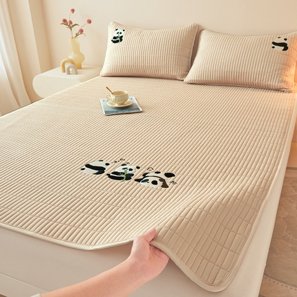 91家纺网 家纺一手货源 找家纺 （总）2025春夏新款A类亲肤大豆床垫-刺绣系列