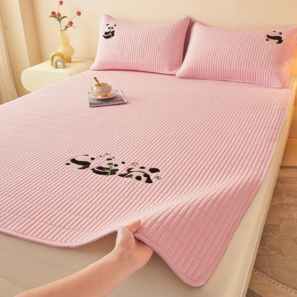 91家纺网 家纺一手货源 找家纺 （总）2025春夏新款A类亲肤大豆床垫-刺绣系列