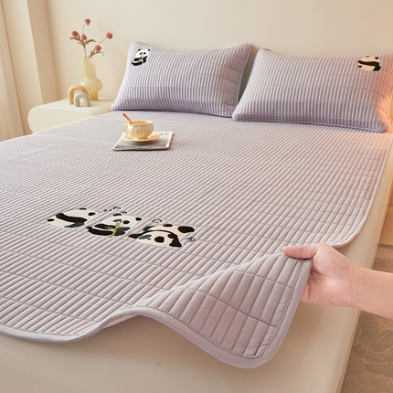 91家纺网 家纺一手货源 找家纺 （总）2025春夏新款A类亲肤大豆床垫-刺绣系列