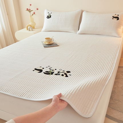 91家纺网 家纺一手货源 找家纺 （总）2025春夏新款A类亲肤大豆床垫-刺绣系列