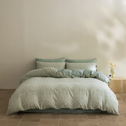 91家纺网 家纺一手货源 找家纺 （总）2025新款全棉A类三层纱大提花纯棉四件套