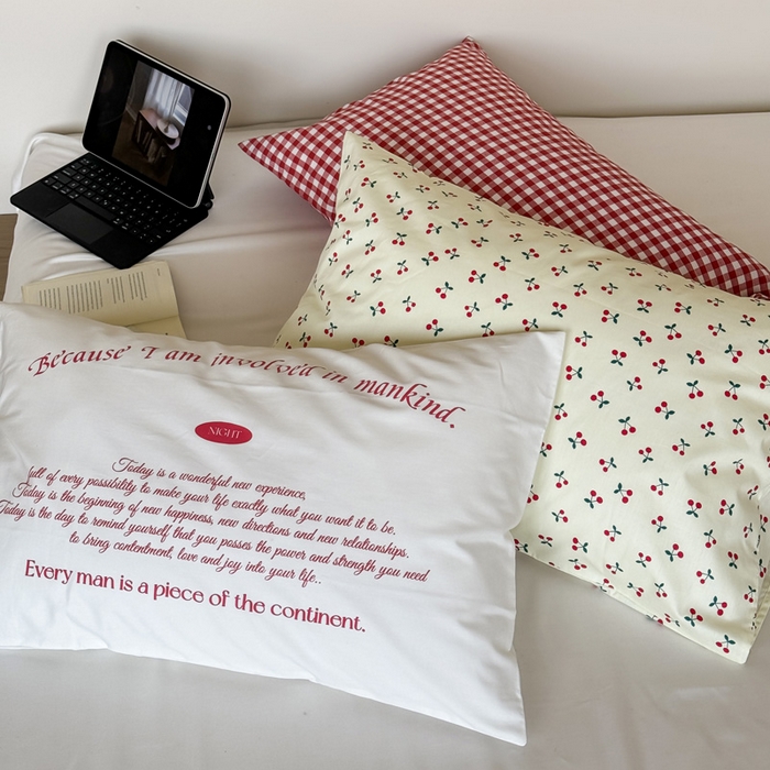 91家纺网 家纺一手货源 找家纺 （总）艾沁家纺 2025新款全棉纯棉数码印花枕套2