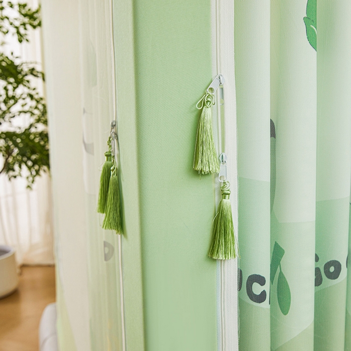 91家纺网 家纺一手货源 找家纺 艾晶美家纺有限公司 2025新款坐式刺绣床帘蚊帐 顽皮熊猫