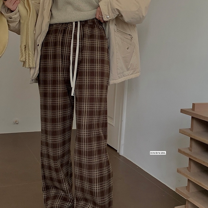 91家纺网 家纺一手货源 找家纺 （总）妍景家居生活馆 C937格子裤