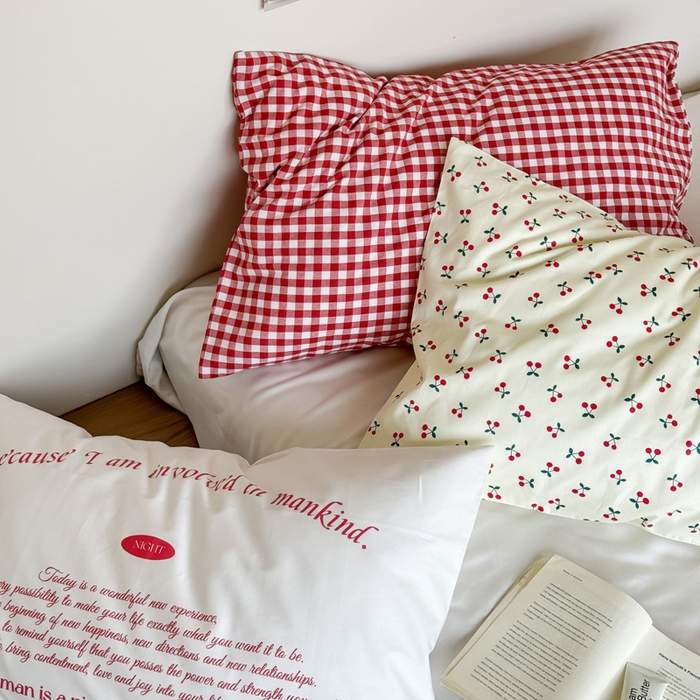 91家纺网 家纺一手货源 找家纺 （总）艾沁家纺 2025新款全棉纯棉数码印花枕套2