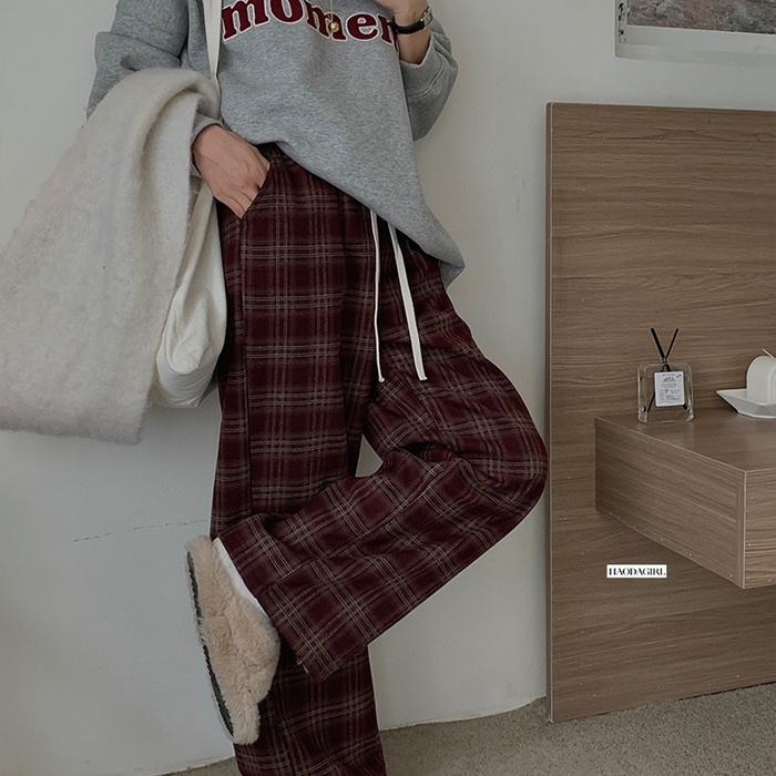 91家纺网 家纺一手货源 找家纺 （总）妍景家居生活馆 C937格子裤