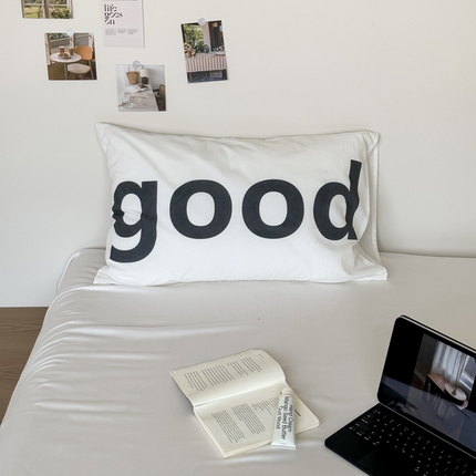 91家纺网 家纺一手货源 找家纺 （总）艾沁家纺 2025新款全棉纯棉水洗棉数码印花艺术枕套