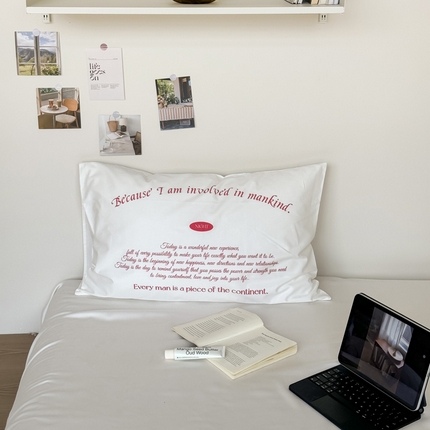 91家纺网 家纺一手货源 找家纺 （总）艾沁家纺 2025新款全棉纯棉数码印花枕套2