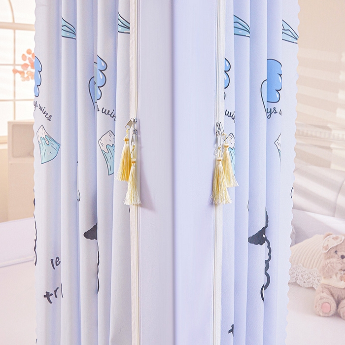 91家纺网 家纺一手货源 找家纺 艾晶美家纺有限公司 2025新款坐式刺绣床帘蚊帐 旅行狗