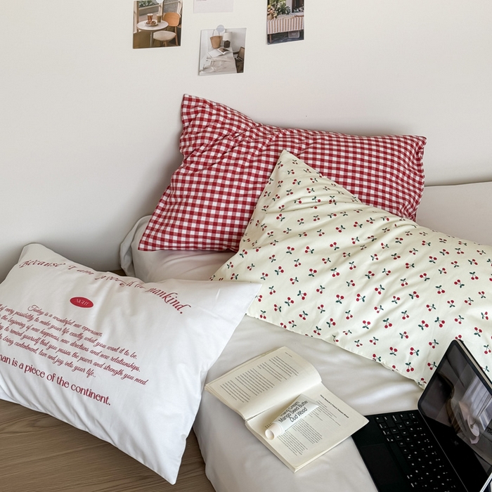 91家纺网 家纺一手货源 找家纺 （总）艾沁家纺 2025新款全棉纯棉数码印花枕套2