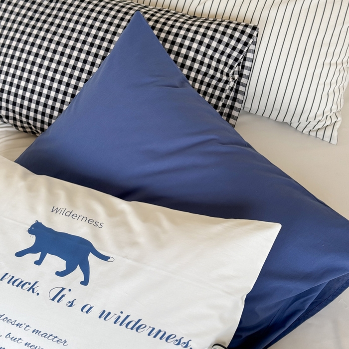 91家纺网 家纺一手货源 找家纺 （总）艾沁家纺 2025新款全棉纯棉水洗棉数码印花枕套1