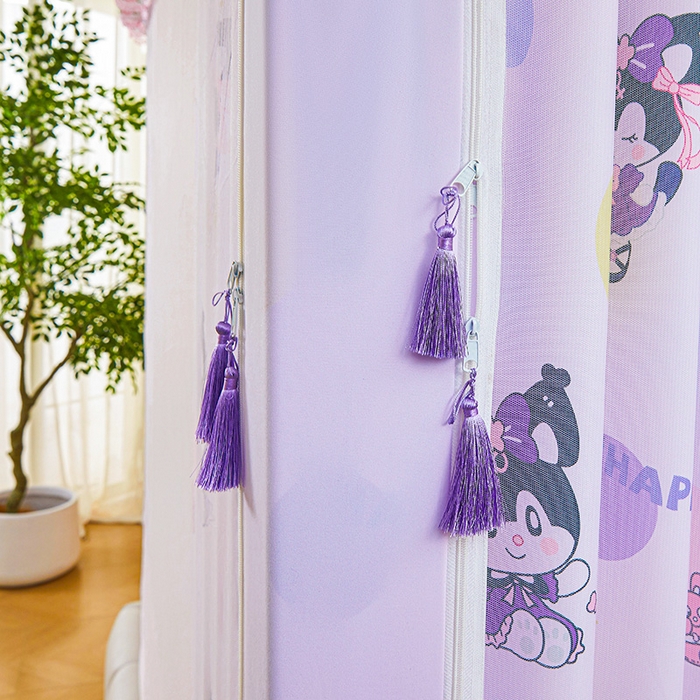 91家纺网 家纺一手货源 找家纺 艾晶美家纺有限公司 2025新款坐式刺绣床帘蚊帐 紫精灵