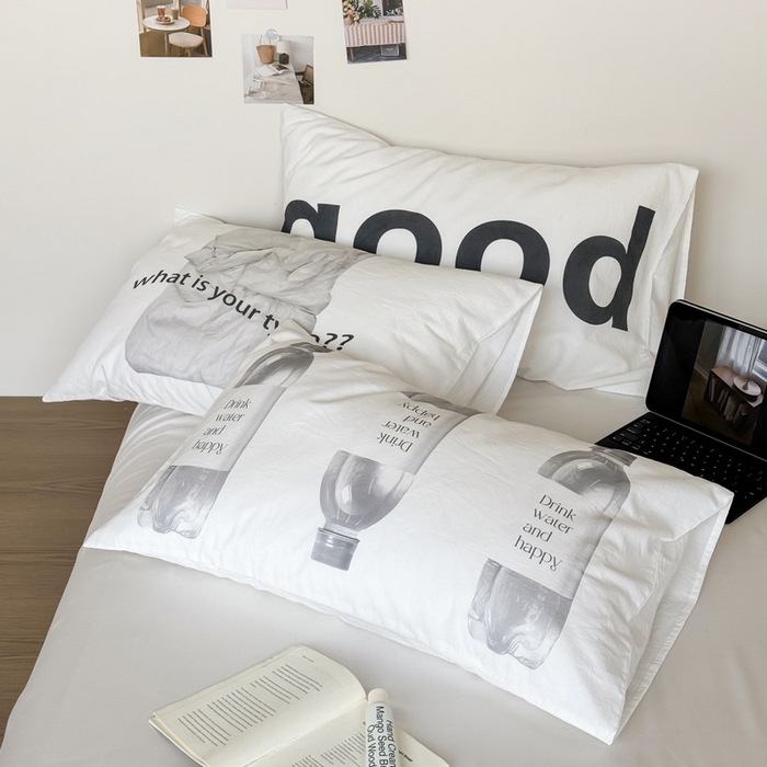 91家纺网 家纺一手货源 找家纺 （总）艾沁家纺 2025新款全棉纯棉水洗棉数码印花艺术枕套