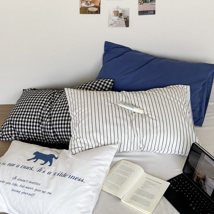 91家纺网 家纺一手货源 找家纺 （总）艾沁家纺 2025新款全棉纯棉水洗棉数码印花枕套1