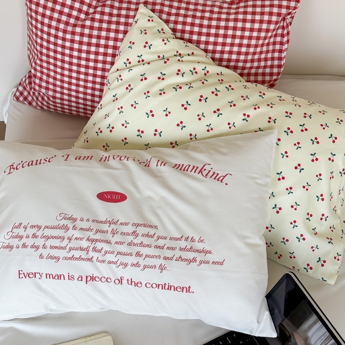 91家纺网 家纺一手货源 找家纺 （总）艾沁家纺 2025新款全棉纯棉数码印花枕套2