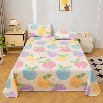 91家纺网 家纺一手货源 找家纺 （总）首爱 2025新款五幅段床单原棉老粗布凉席老粗布床单