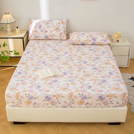 91家纺网 家纺一手货源 找家纺 金泰莱 2025新款五幅段床笠 微莫