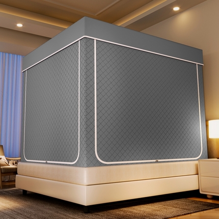 91家纺网 家纺一手货源 找家纺 （总）兆星家纺 2025新款防蚊遮光保暖蚊帐