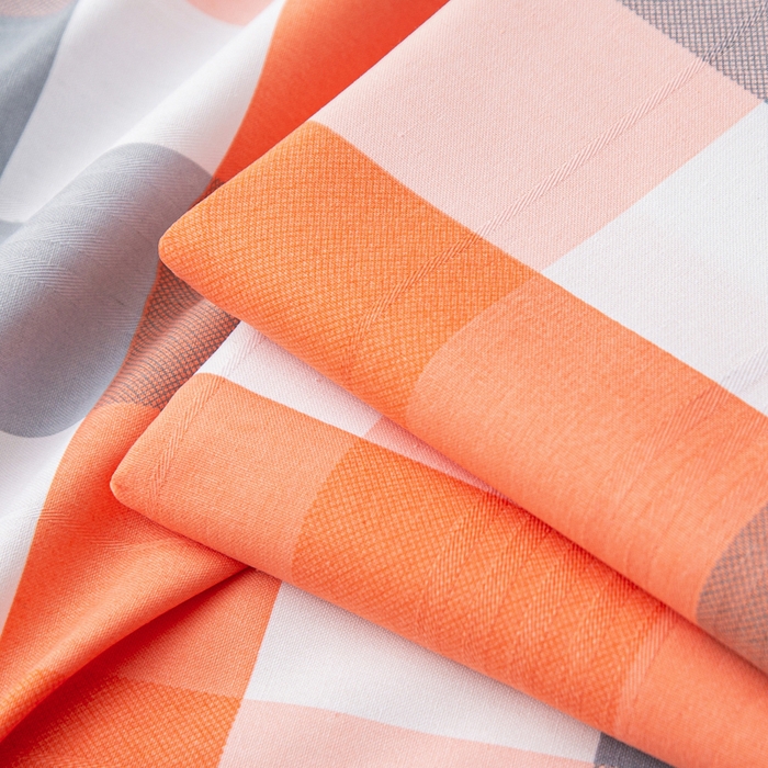 91家纺网 家纺一手货源 找家纺 金泰莱 2025新款五幅段床单 粉白格